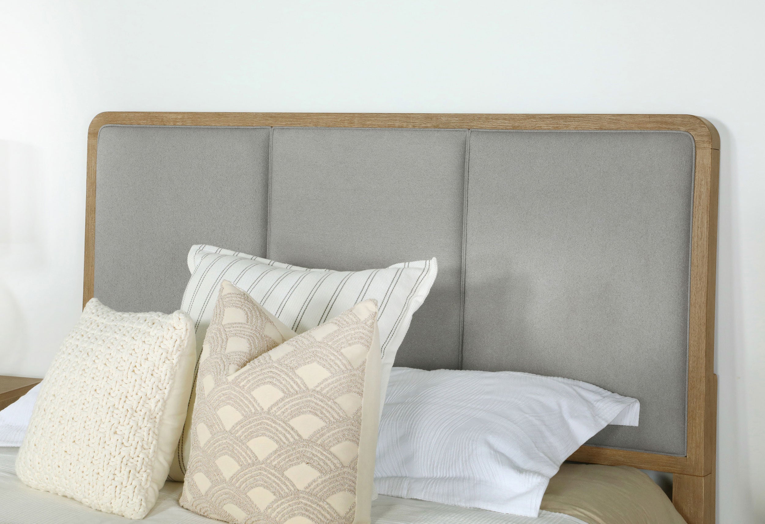Arini Upholstered Panel Bed
