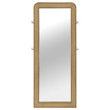 Arini Cane Weave Full Length Standing Floor Mirror