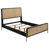 Arini Rattan Panel Bed