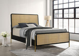 Arini Rattan Panel Bed