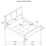 Arini 56-inch Panel Bed