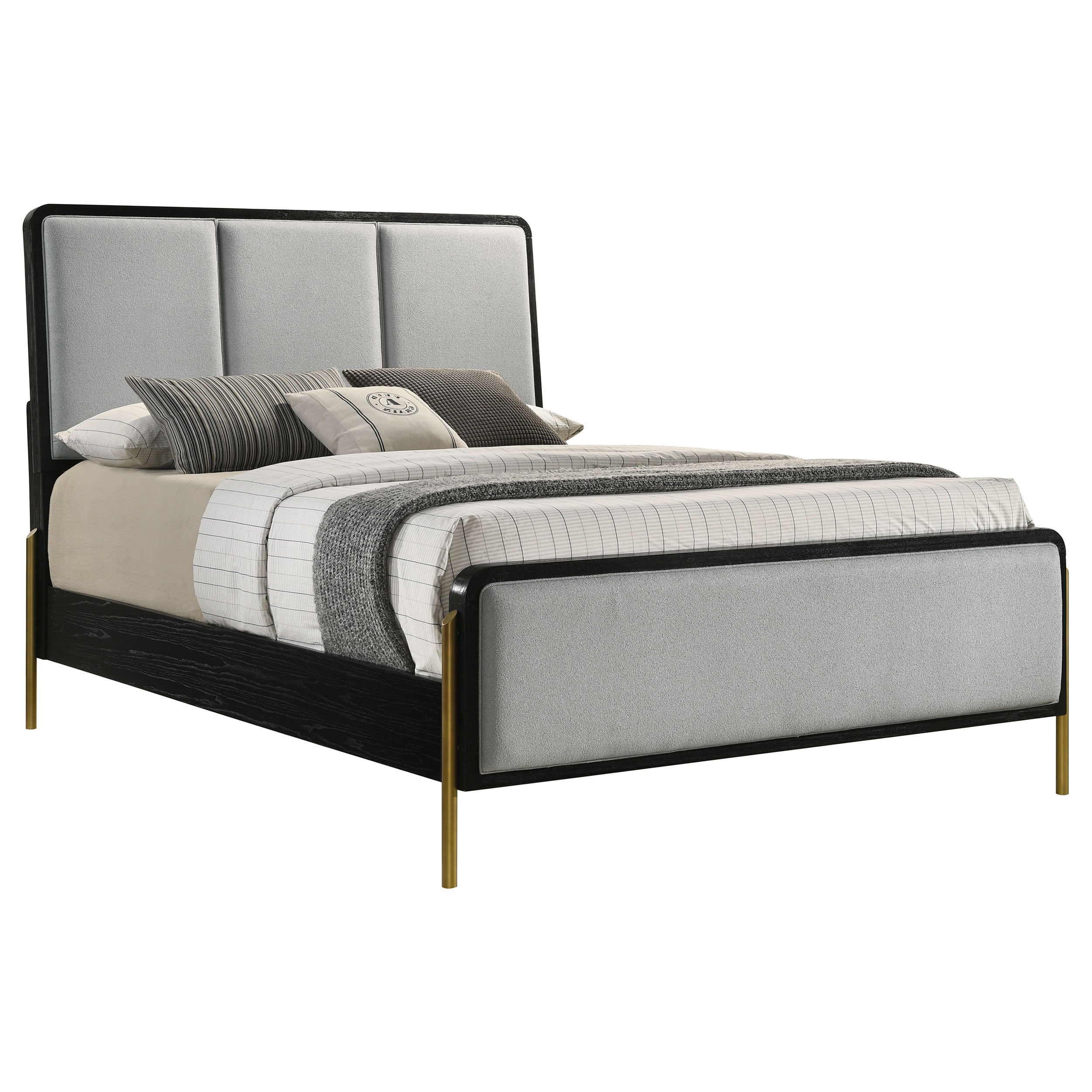 Arini Upholstered Panel Bed