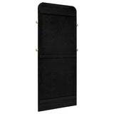 Arini Cane Weave Full Length Standing Floor Mirror
