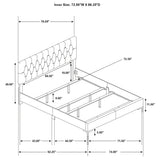 Kendall Upholstered Panel Bed