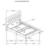 Kendall Upholstered Panel Bed