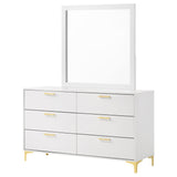 Kendall 6-drawer Dresser with Mirror