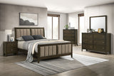 Wilkes Bedroom Set Dark Cocoa