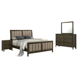 Wilkes Bedroom Set Dark Cocoa