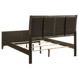 Wilkes 51-inch Upholstered Bed Dark Cocoa