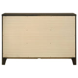 Wilkes 6-drawer Dresser Cabinet Dark Cocoa