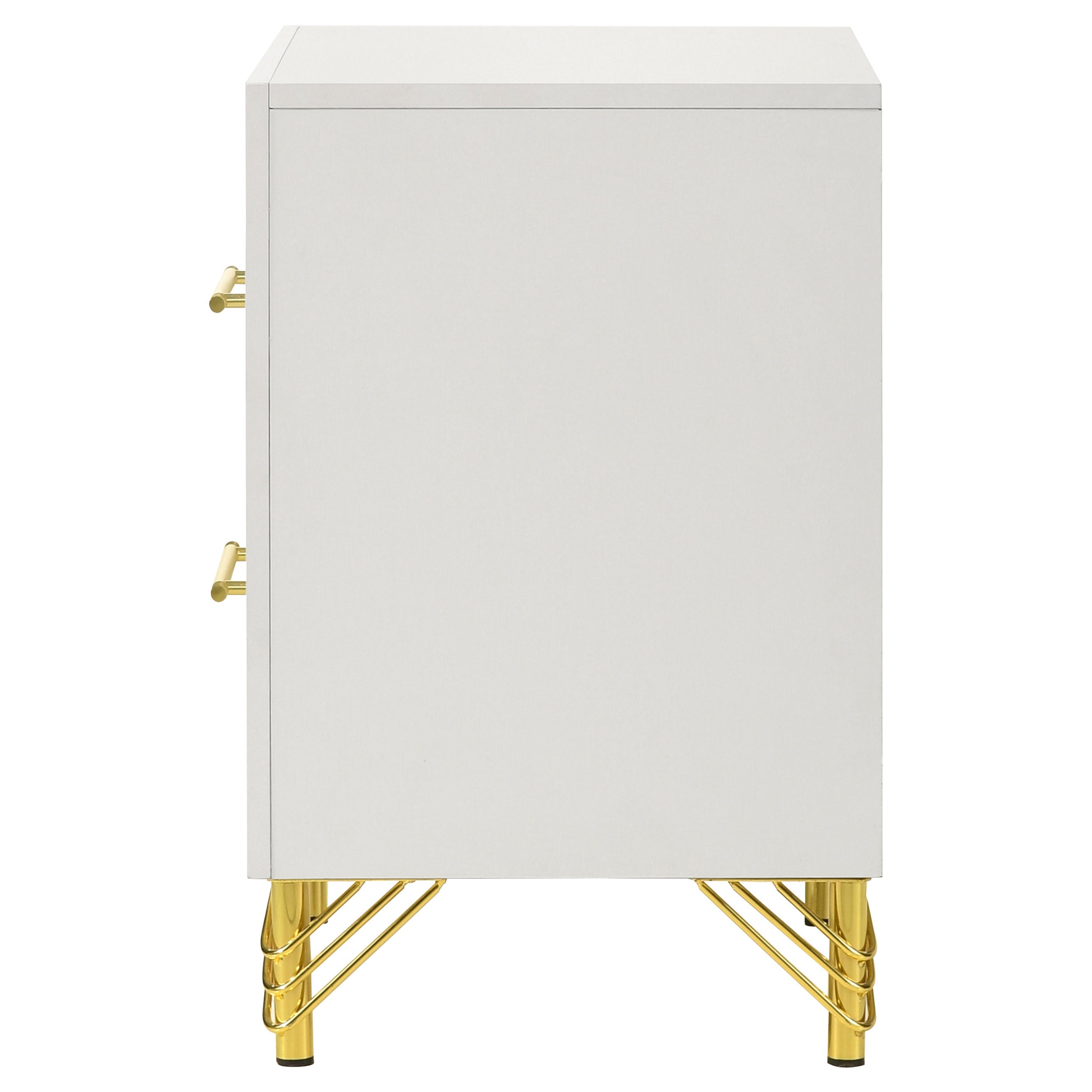 Lucia 2-drawer Nightstand Bedside Table