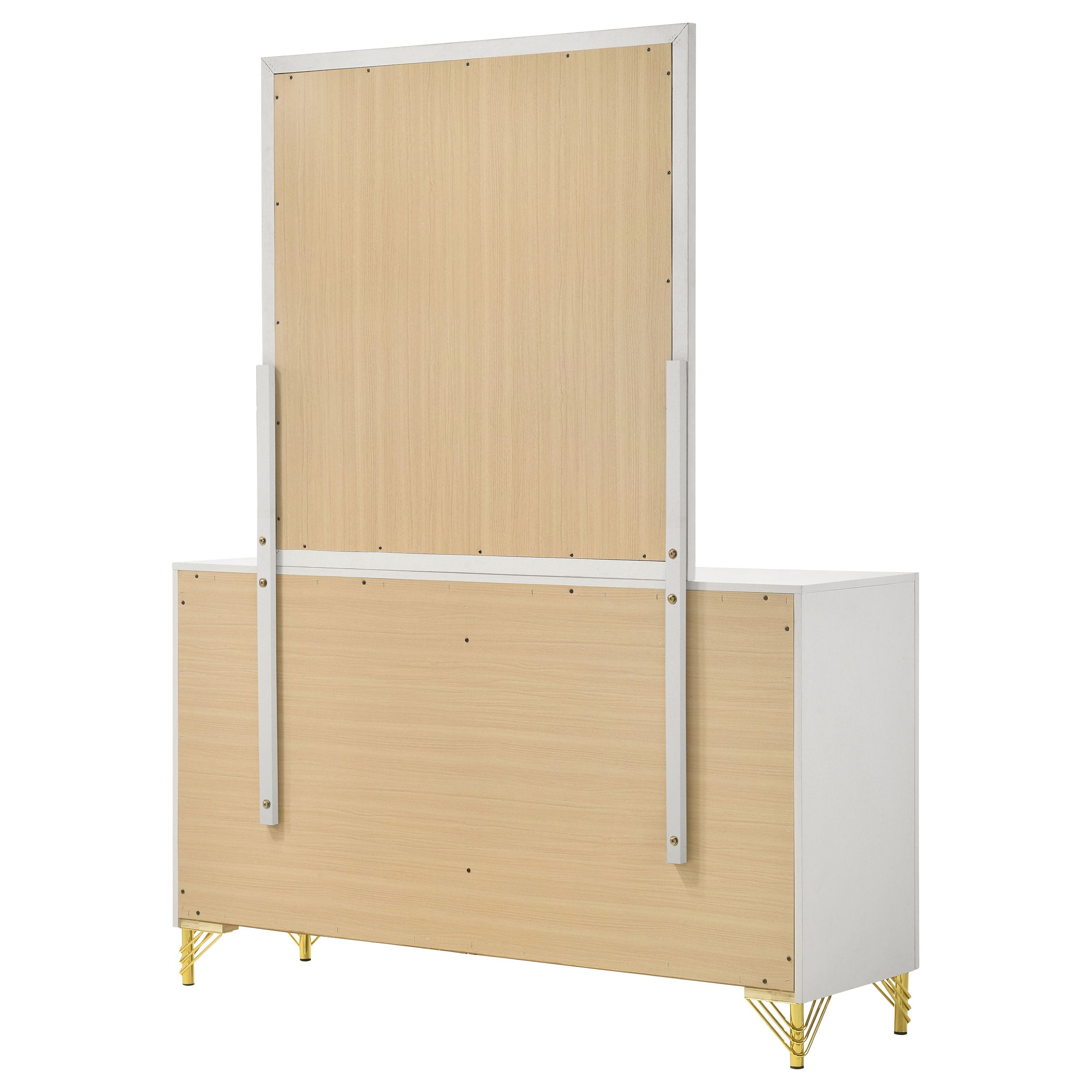 Lucia 6-drawer Dresser and Mirror