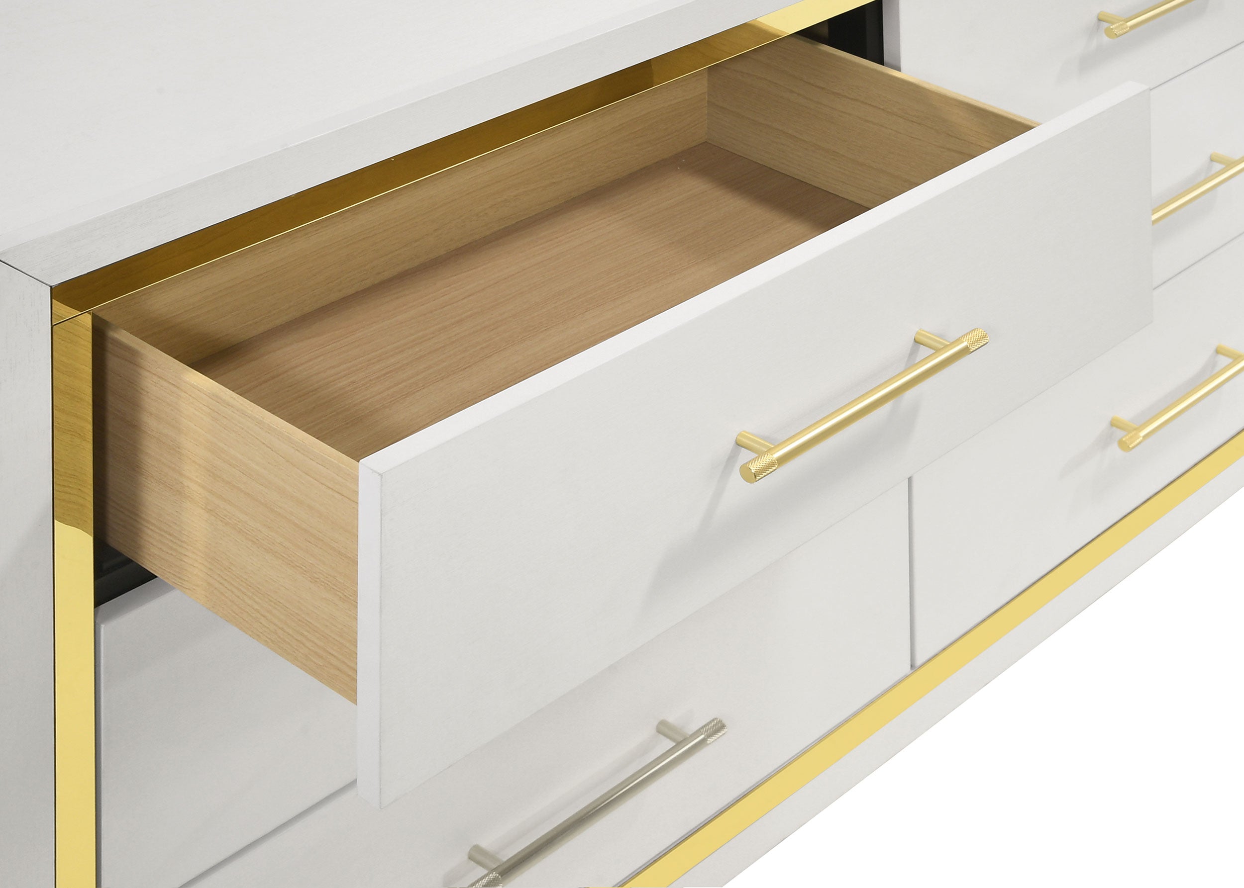Lucia 6-drawer Dresser and Mirror