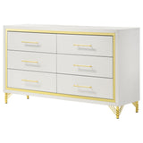 Lucia 6-drawer Dresser Cabinet