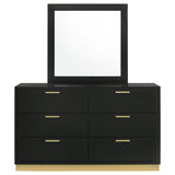 Caraway 6-drawer Dresser with Mirror
