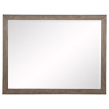 Kenora Dresser Mirror Barley Brown