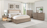 Kenora Dresser Mirror Barley Brown