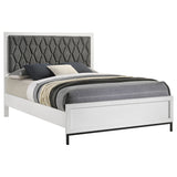 Sonora Upholstered Panel Bed
