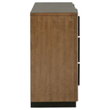 Terrace 6-drawer Dresser Cabinet Ash Brown