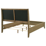 Granada Upholstered Panel Bed Natural Pine