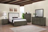 Gran Park 59-inch Panel Bed Dark Cocoa