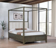 Gran Park Canopy Bed Dark Cocoa