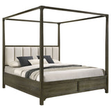 Gran Park Canopy Bed Dark Cocoa