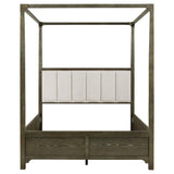 Gran Park Canopy Bed Dark Cocoa