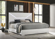 Ives Panel Bed LED Headboard High Gloss
