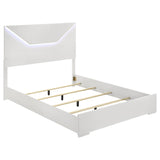 Ives Panel Bed LED Headboard High Gloss