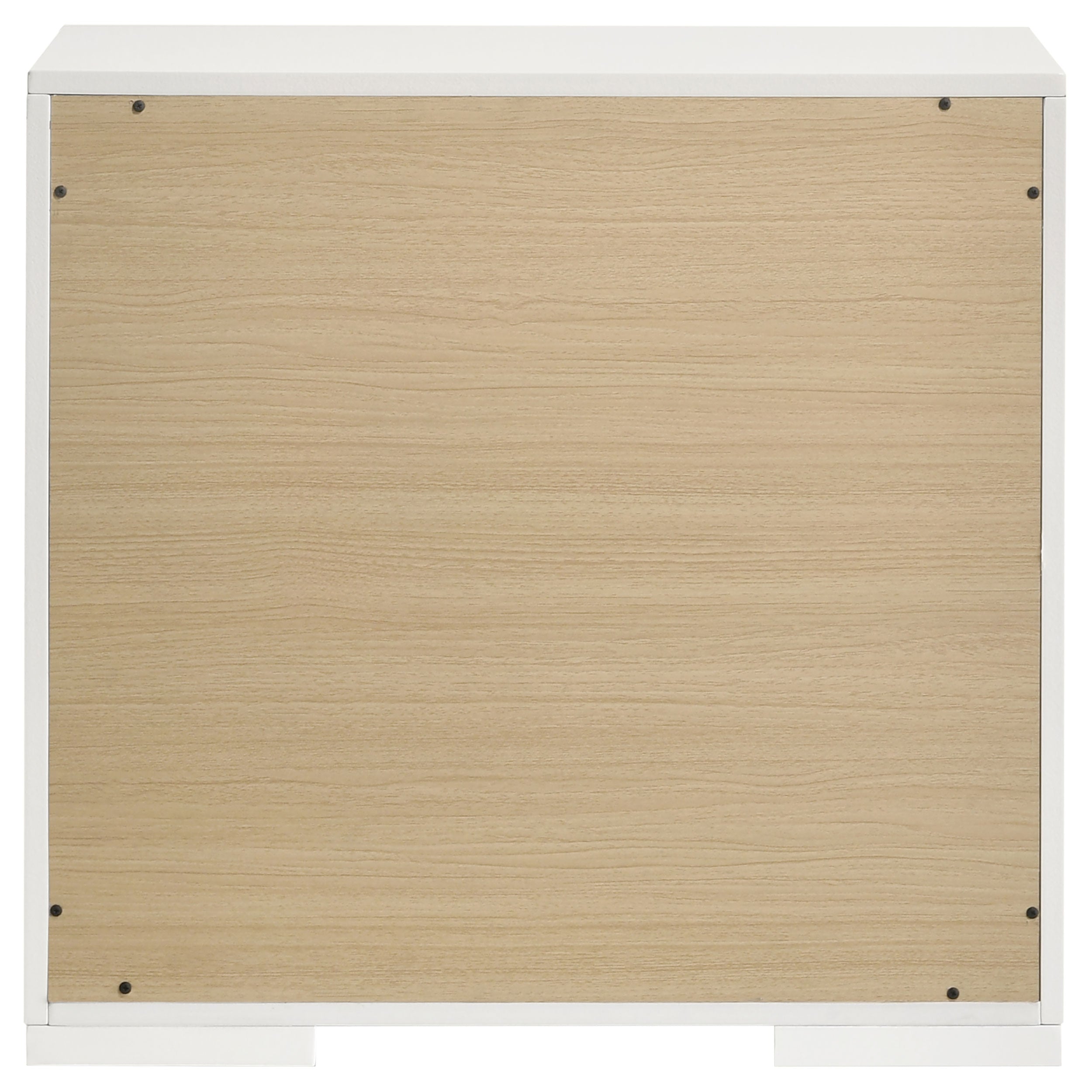 Ives 2-drawer Nightstand Bedside Table High Gloss