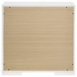 Ives 2-drawer Nightstand Bedside Table High Gloss