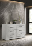 Ives 6-drawer Dresser Cabinet High Gloss