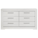 Ives 6-drawer Dresser Cabinet High Gloss