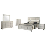 Olivia Bedroom Set Pearl