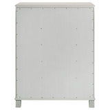 Olivia 5-drawer Bedroom Chest of Drawers Pearl White