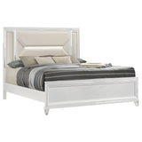 Marmore 64-inch Panel Bed LED Headboard