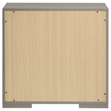 Ives 2-drawer Nightstand Bedside Table High Gloss
