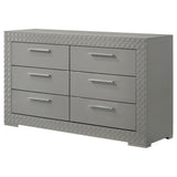 Ives 6-drawer Dresser Cabinet High Gloss