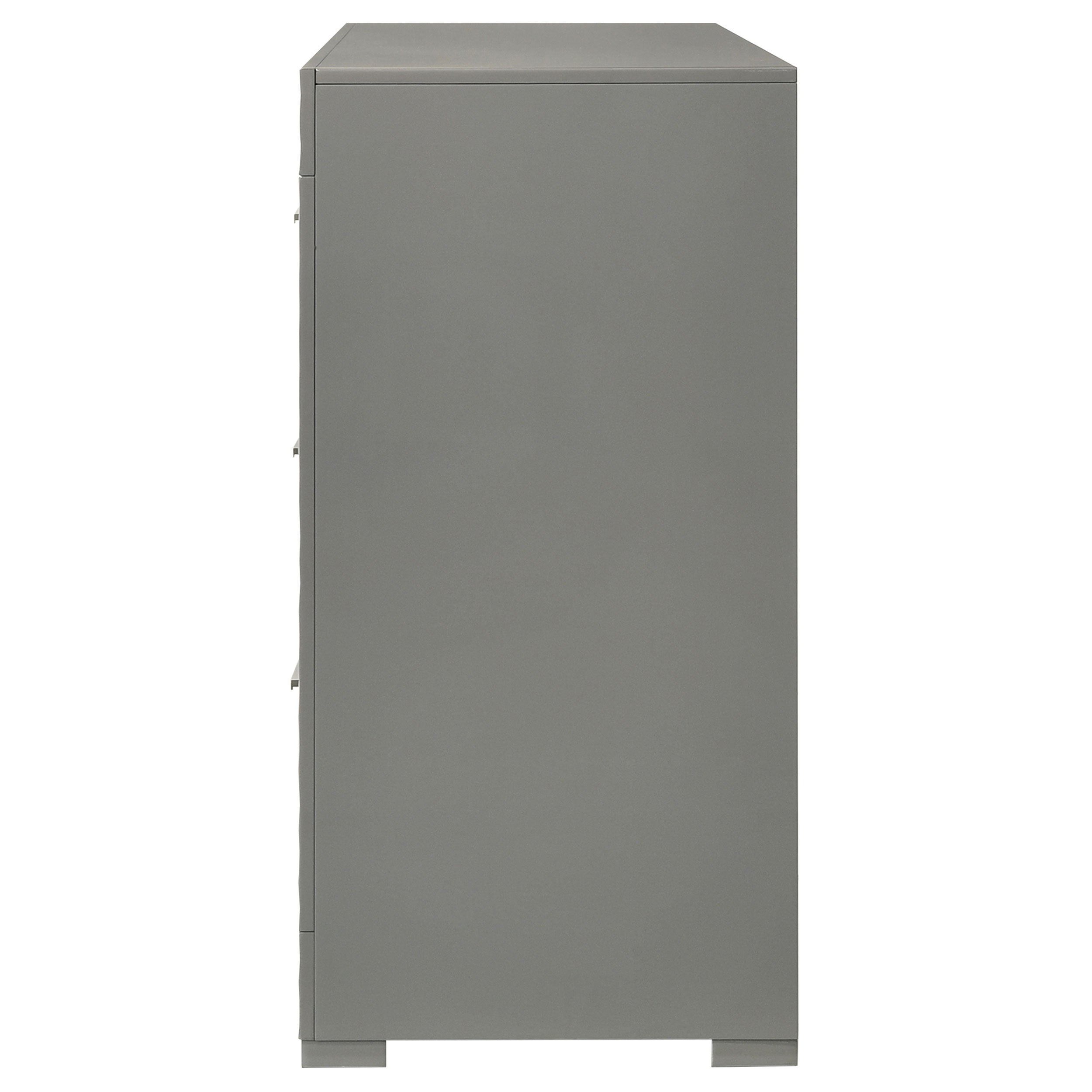 Ives 6-drawer Dresser Cabinet High Gloss