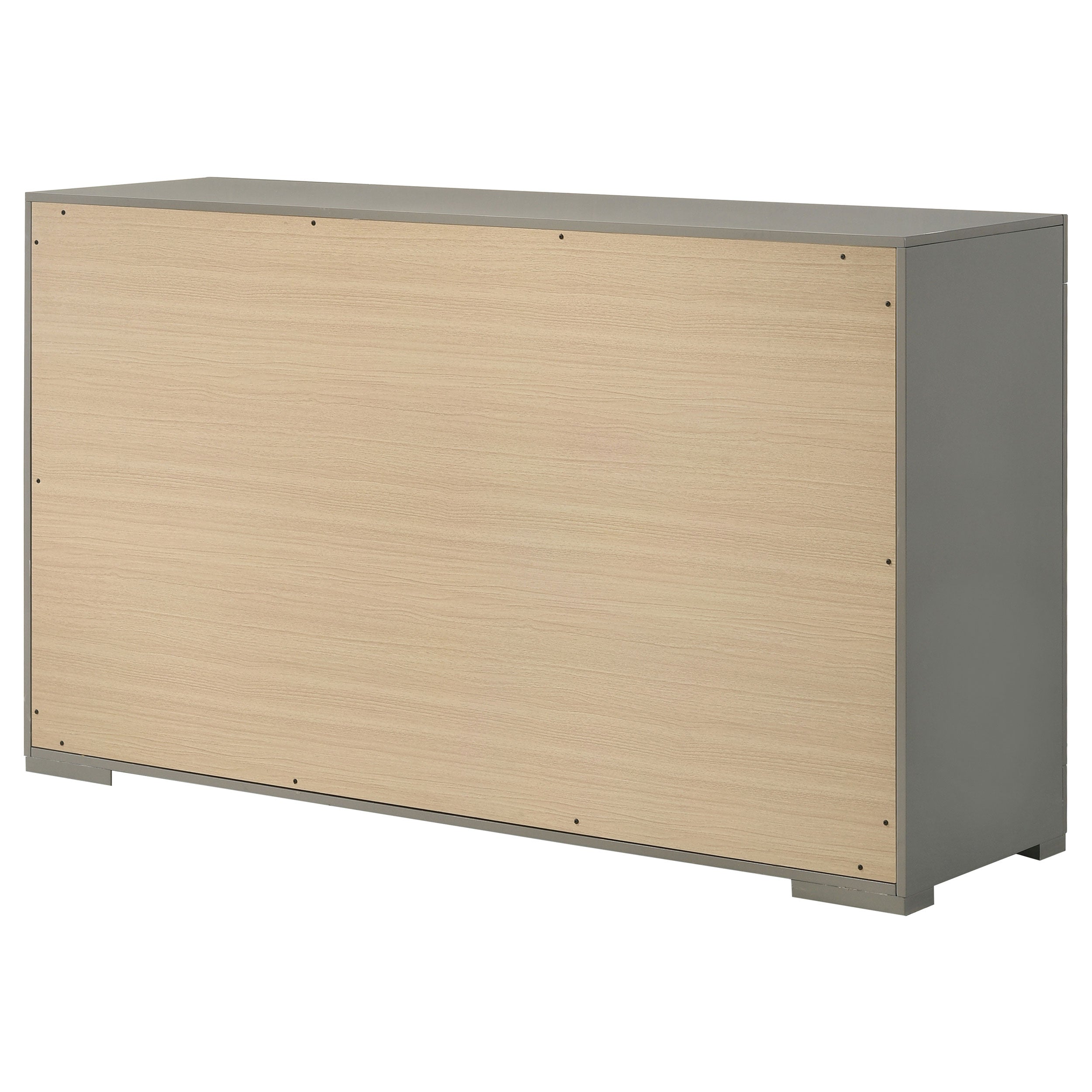 Ives 6-drawer Dresser Cabinet High Gloss