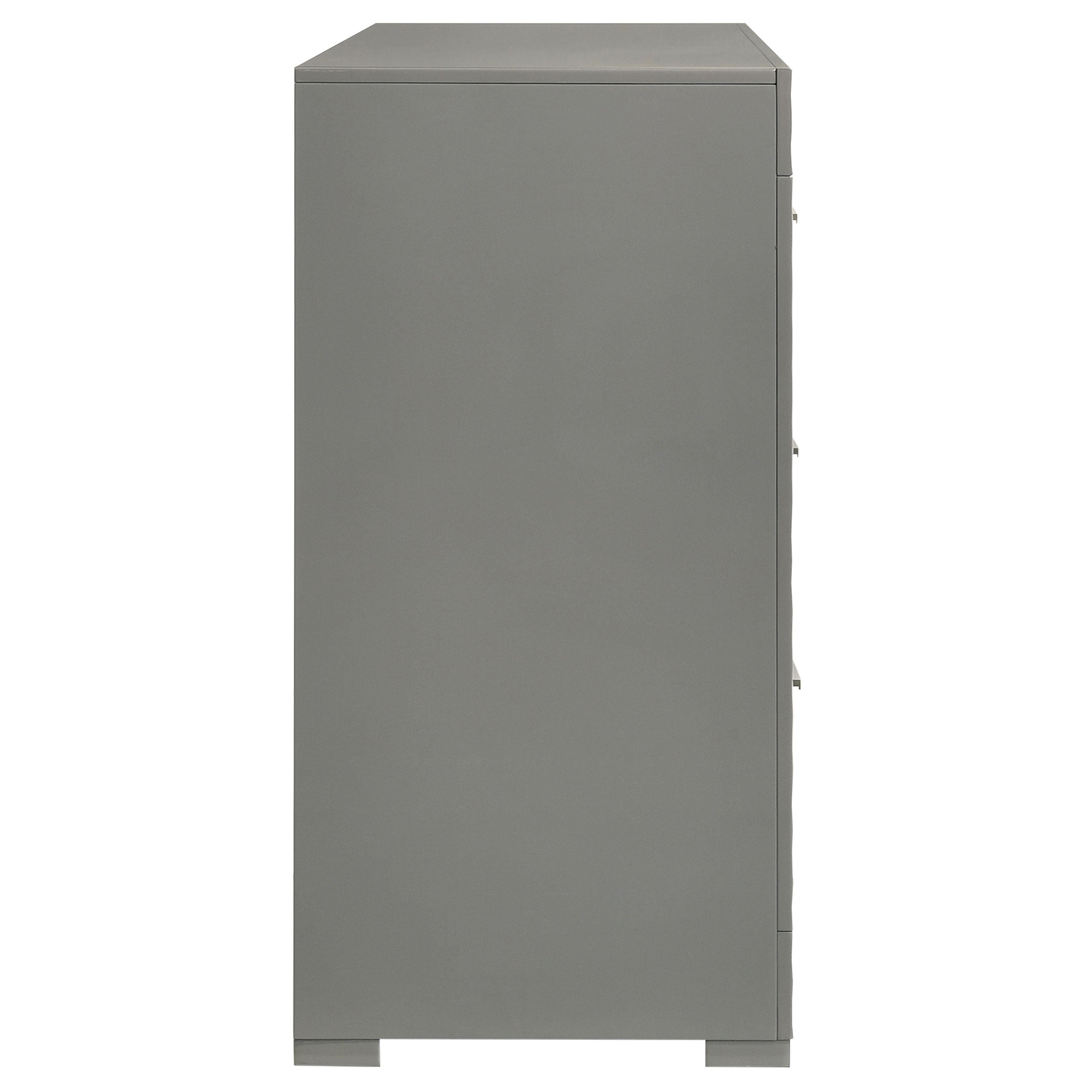 Ives 6-drawer Dresser Cabinet High Gloss