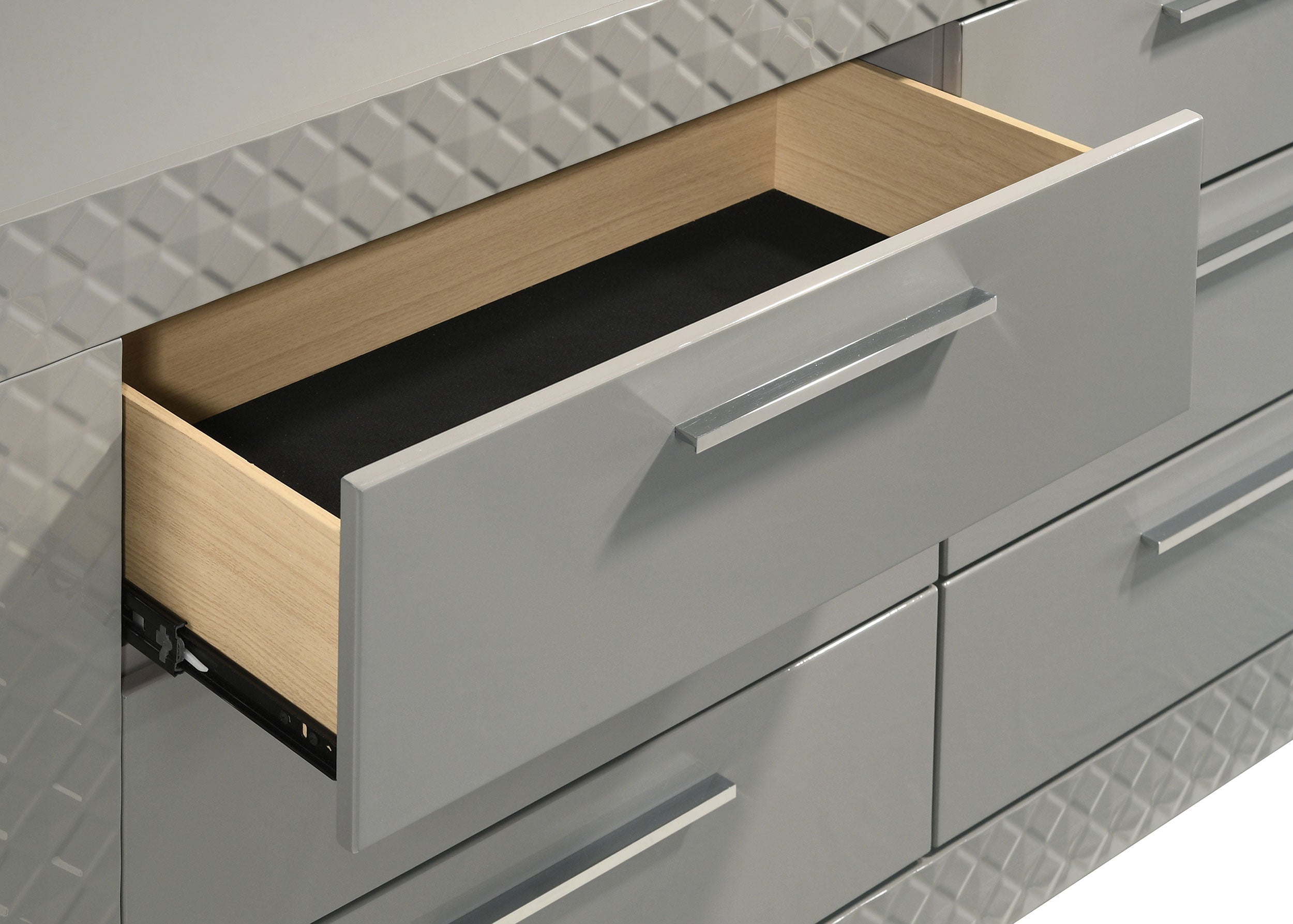 Ives 6-drawer Dresser Cabinet High Gloss