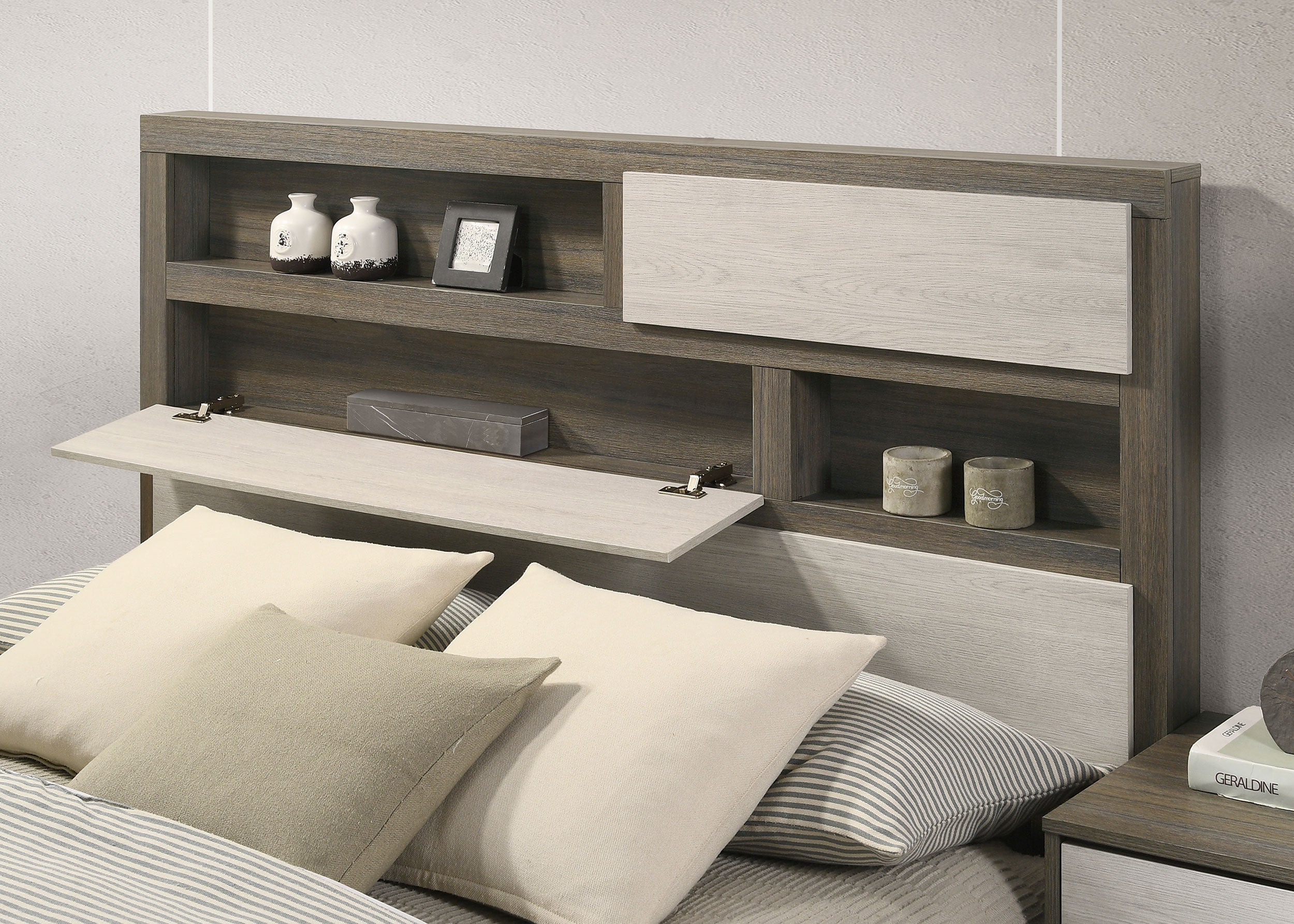 Fenwick Bedroom Set Grey Oak