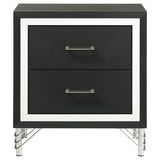 Lucia 2-drawer Nightstand Bedside Table