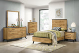 Kaywood 52-inch Panel Bed Natural Pine