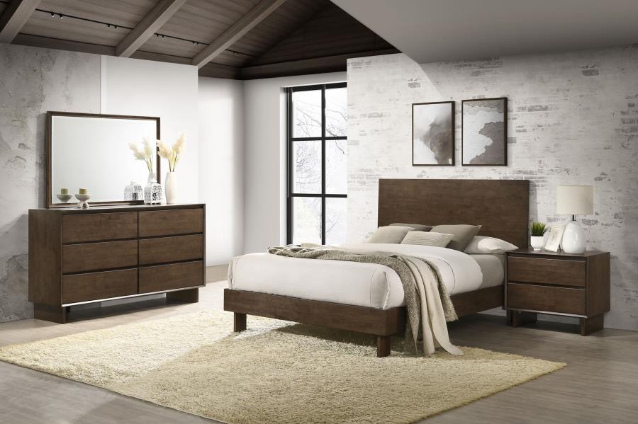 Glenwood Bedroom Set Warm Brown