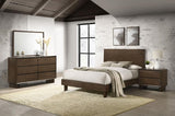 Glenwood Bedroom Set Warm Brown