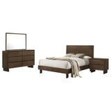 Glenwood Bedroom Set Warm Brown