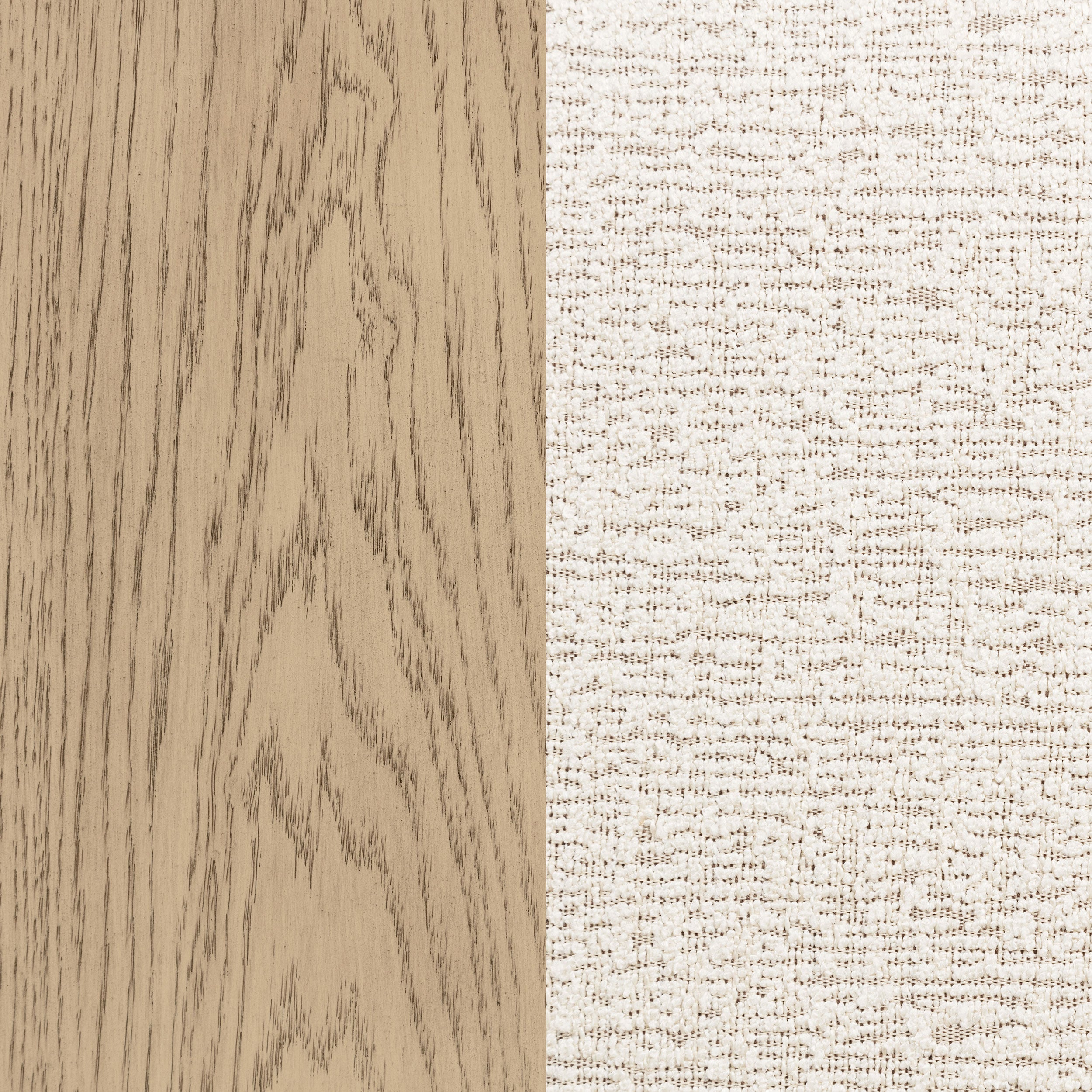 Kailani 52-inch Wingback Bed Beige Oak